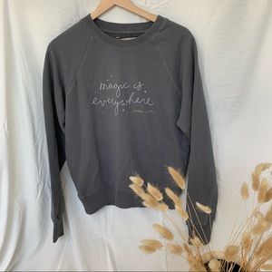 Spiritual Gangster " Magic is Everywhere" Dark Grey Sweatshirt